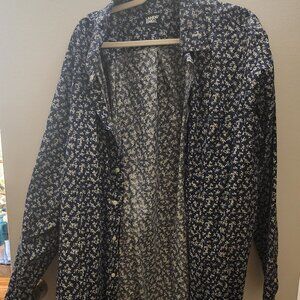 Floral Casual Button-Down Shirts for Men